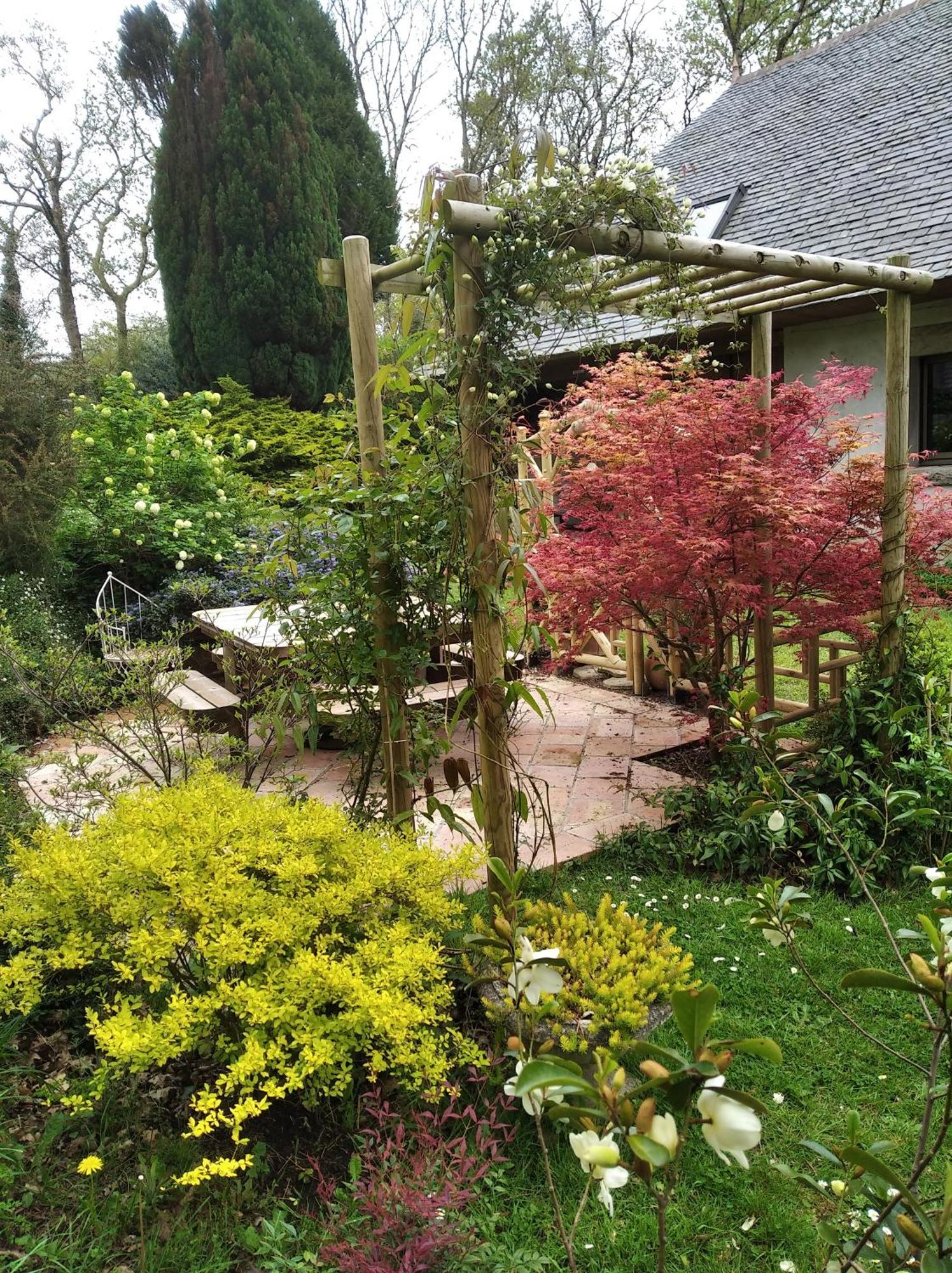 Maison de charme dans un environnement très calme Morlaix Extérieur photo